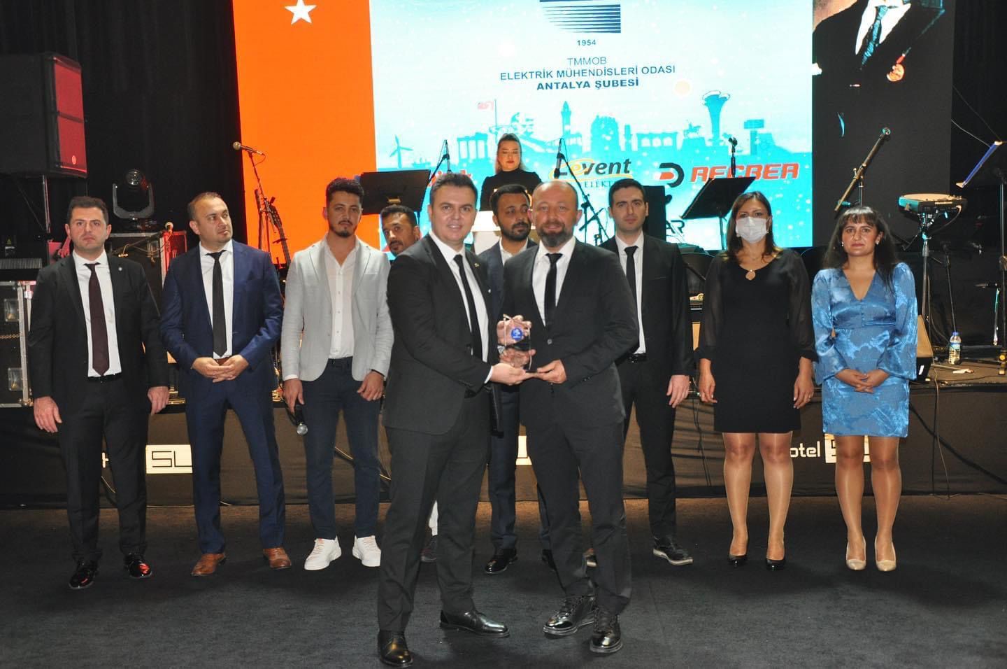 Antalya Elektrik Mühendisleri Odası'nın 2021 Yılı Ana Sponsoru Levent Elektrik
