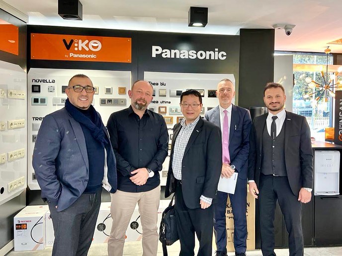 Panasonic Türkiye Başkanı Takeuji Kazihiro Şirketimizi Ziyaret Etti