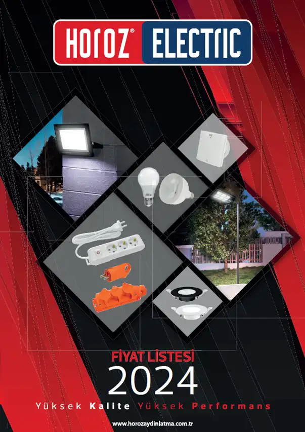 Horoz Aydınlatma 2024 fiyat listesi