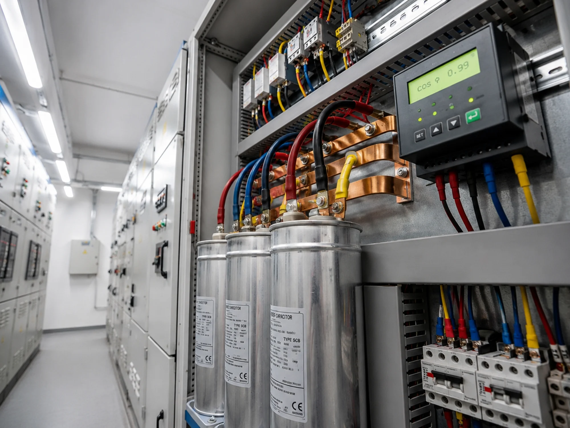 Kompanzasyon panosu ve reaktif güç kontrol ekipmanları | Levent Elektrik