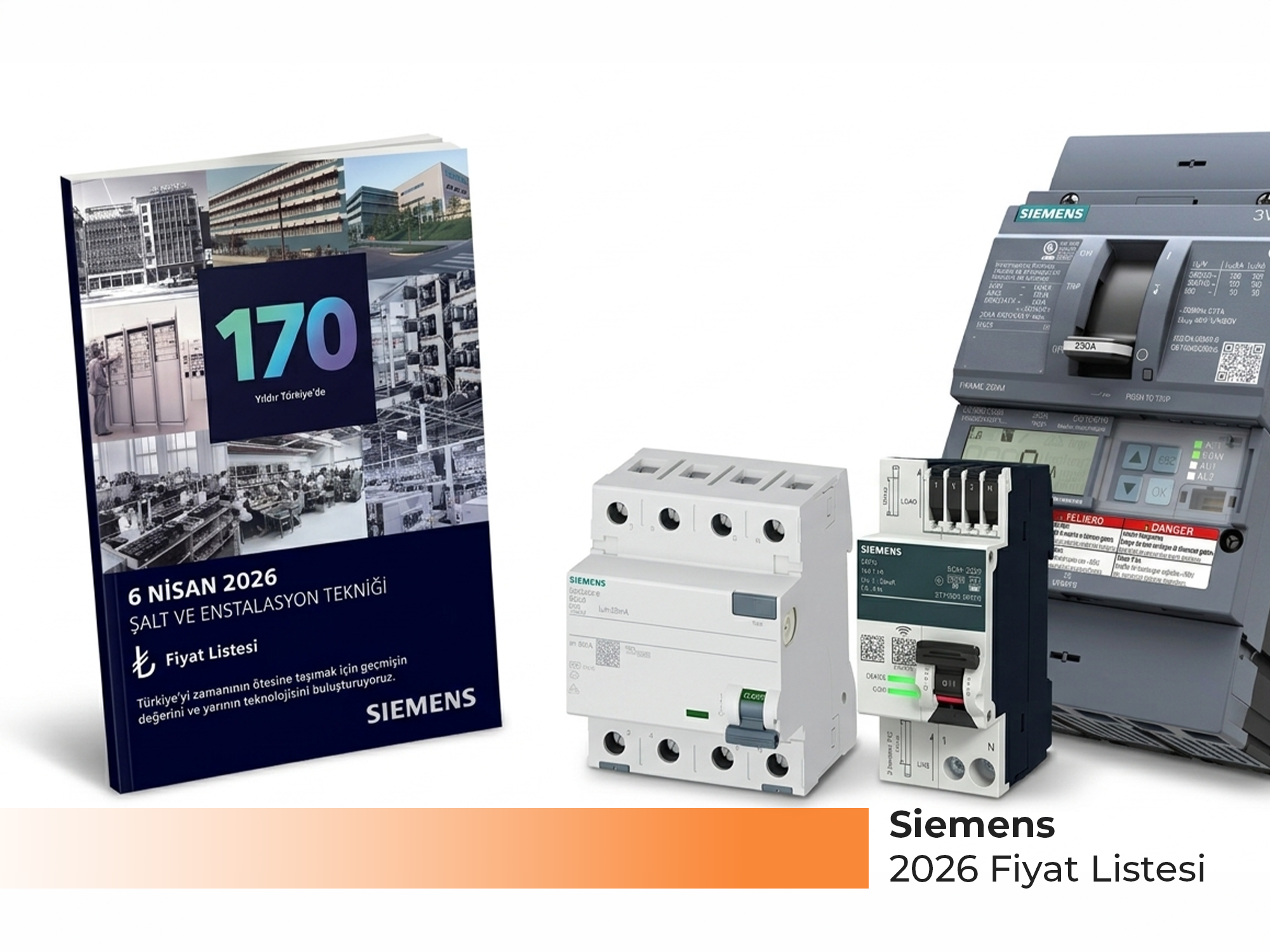 Siemens 2026 güncel fiyat listesi, SENTRON şalt malzemeleri ve SIRIUS kontaktör ürün gruplarını içeren endüstriyel elektrik kataloğu - Levent Elektrik Antalya