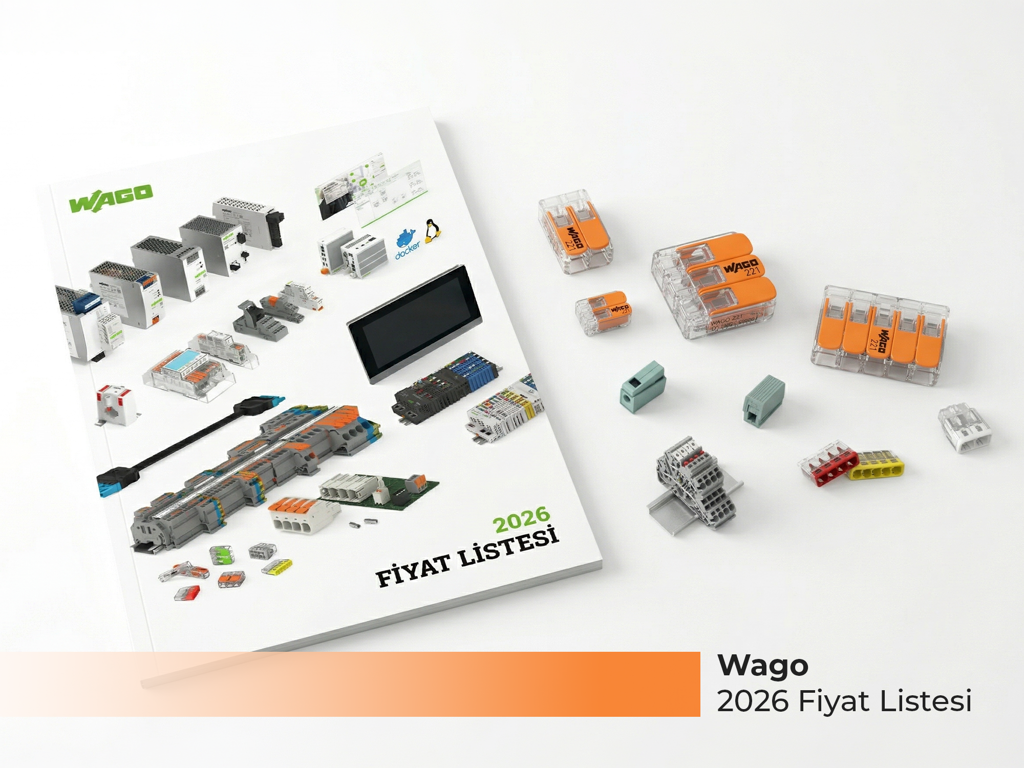 Wago 2026 fiyat listesi - yaylı klemens tesisat konnektörü otomasyon ürünleri güncel fiyatlar | Levent Elektrik Antalya